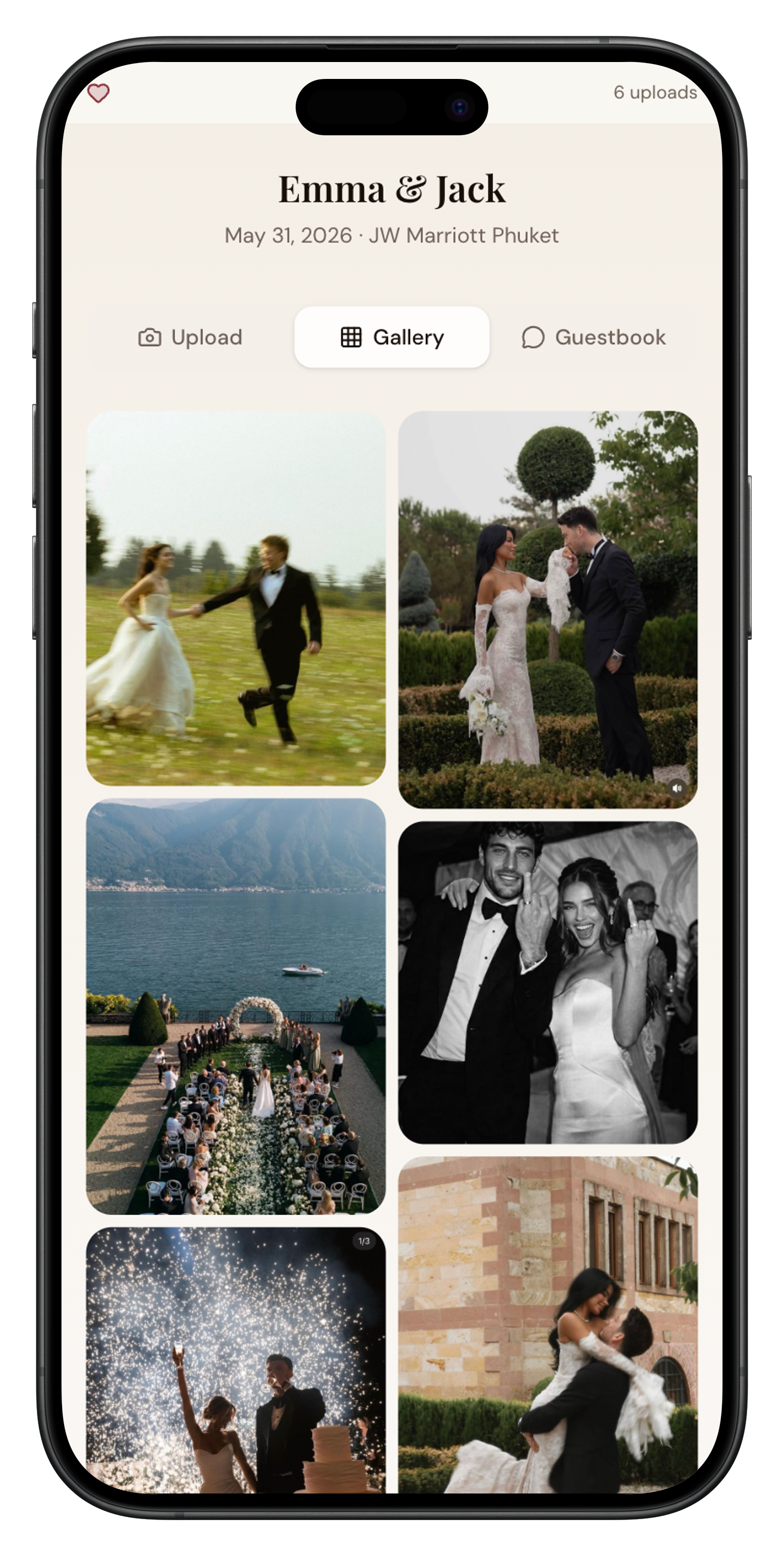 App preview on iPhone